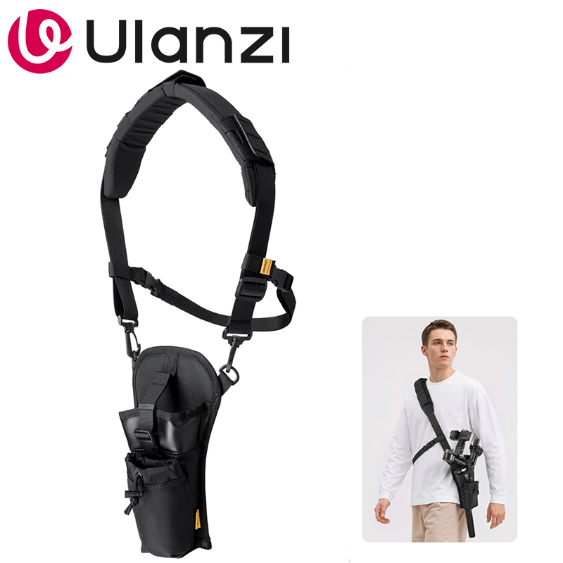 Dji Drone Mini 4 Pro - Ulanzi CB01 カメラジンバルホルスター 3点式キャリーショルダーストラップ DJI RS