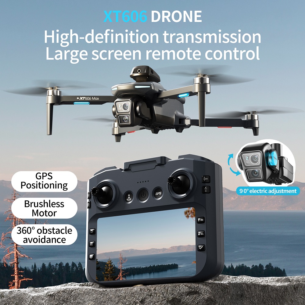 XT606 MAX 3 バッテリー ドローン 4K 8K H - Drone Kit Professional のレビューと価格