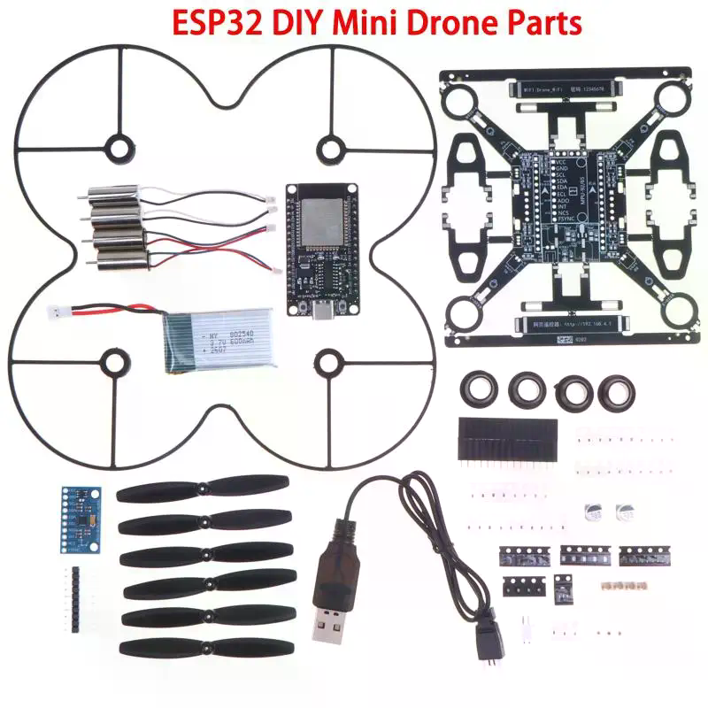 ESP32オープンソースミニドローンキット、DIY自作クアッ - Drone Kit Octocopter のレビューと価格